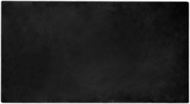 vidaXL Kunstfellteppich Olite Schwarz, rutschfest, B/T: 60 x 110 cm - Bild 1