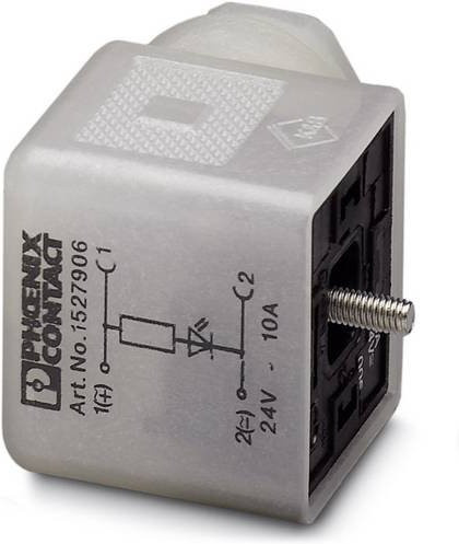 Phoenix Contact Ventilstecker SACC-V-3CON-PG9/A-1L 24V transparent - Bild 1