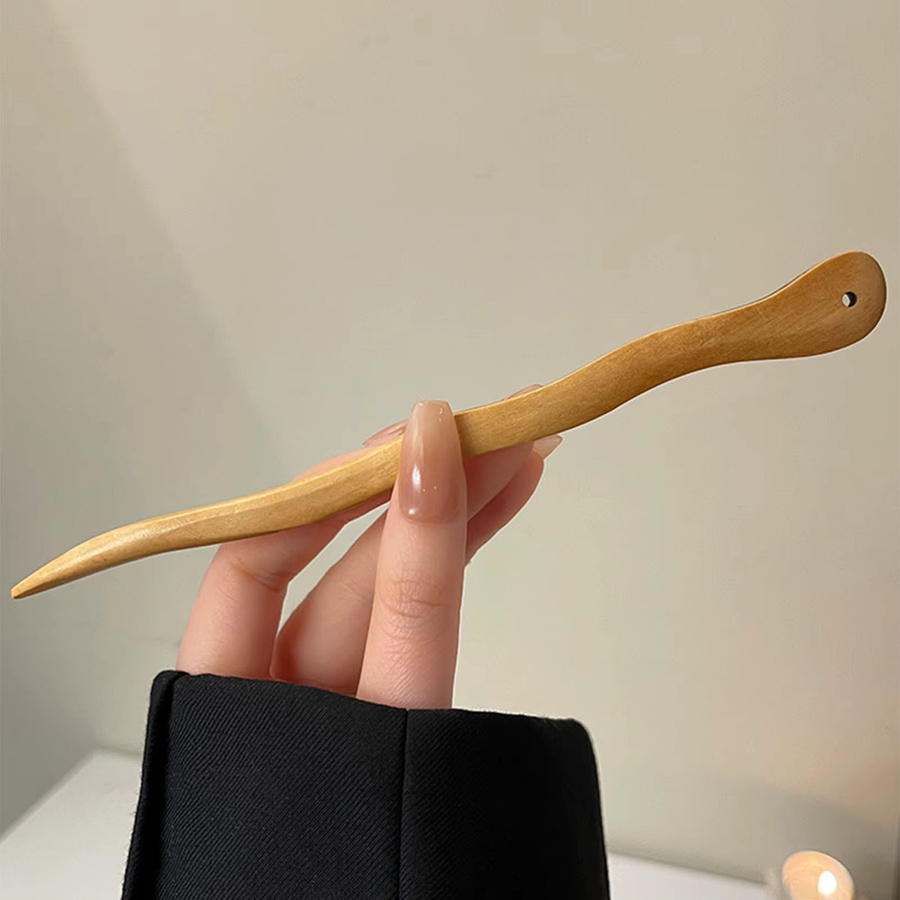 Haarnadel ACRDK, Holz, Damen - Bild 1