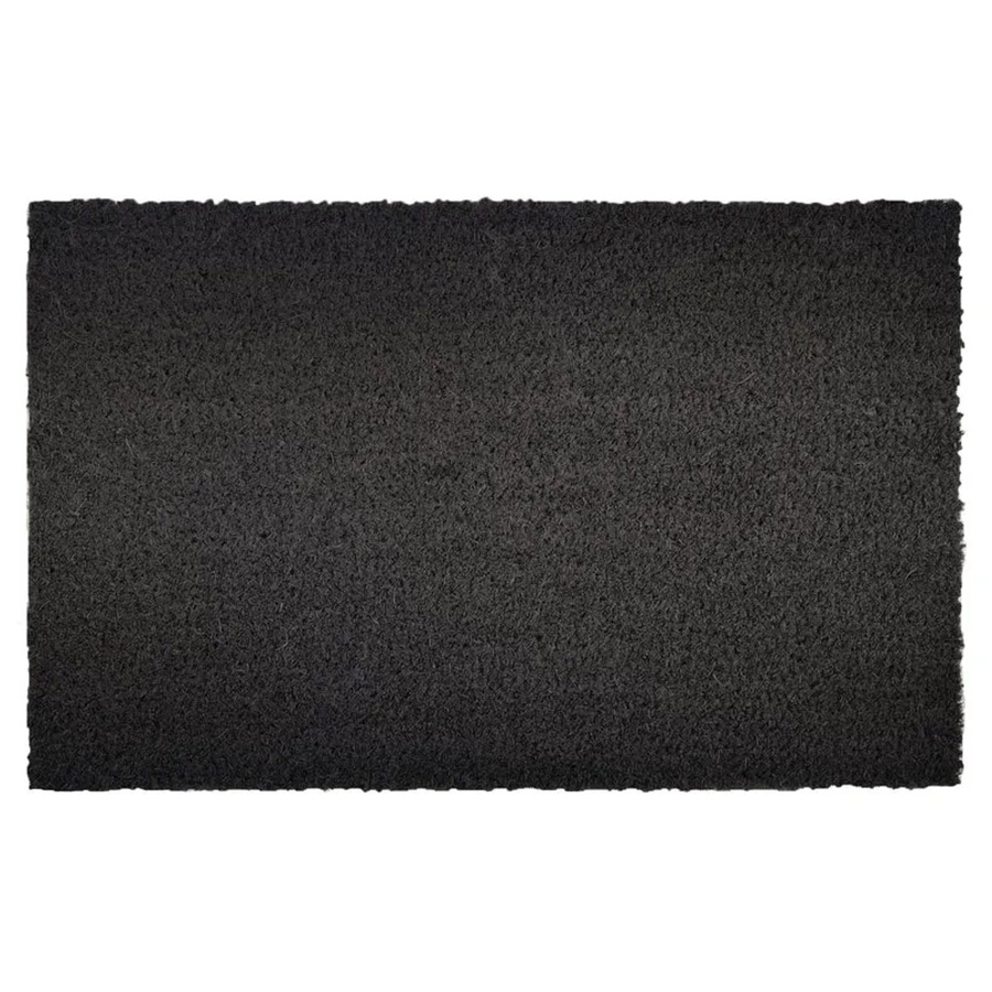 KARAT Kokosmatte Schwarz als rutschfester Fußabtreter B/T: 80 x 50 cm, Höhe: 1,7 cm - Bild 2