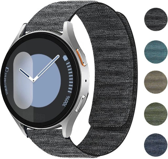 Uhrenarmband Nylon, Denim, Unisex - Bild 1