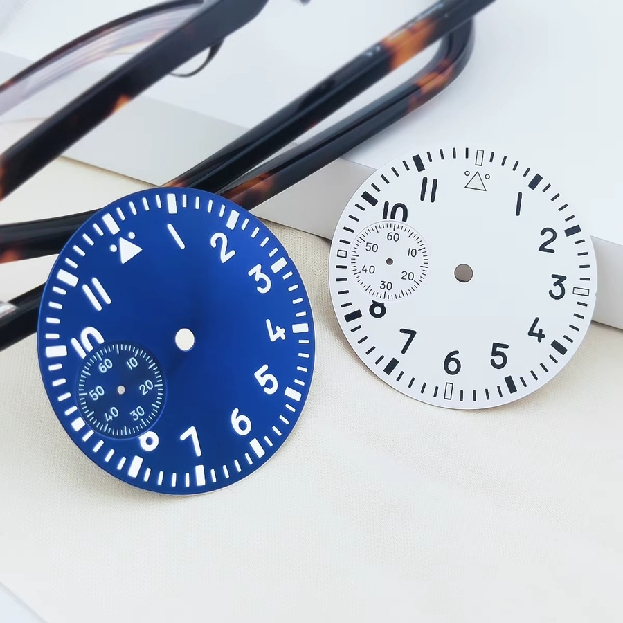 BOTIONI Uhrenzubehör, 37 mm, Weiß, Pilotenstil, Leuchtfunktion - Bild 2