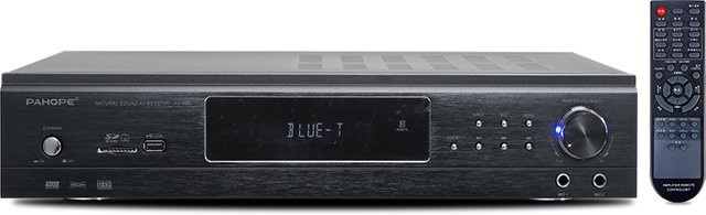 PAHOPE 5.1 Heimkino AV Receiver mit Bluetooth und 6 Kanälen in Schwarz - Bild 1