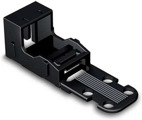 WAGO 221-522/000-004 Montagematerial Schwarz 50 Stück - Bild 1