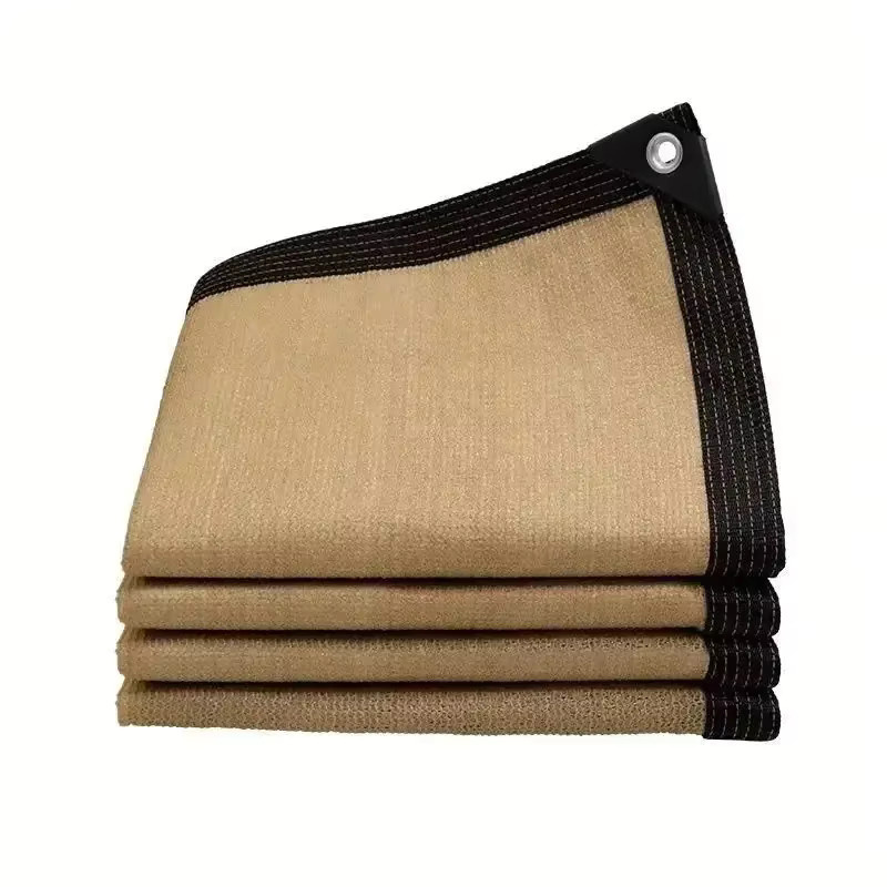Beiges Outdoor Schattennetz aus HDPE für den Garten, B/B: 200 x 400 cm - Bild 6