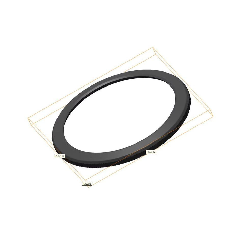 Xiaomi Uhrenfall Ersatz, Metall Lünette, Schwarz - Bild 2