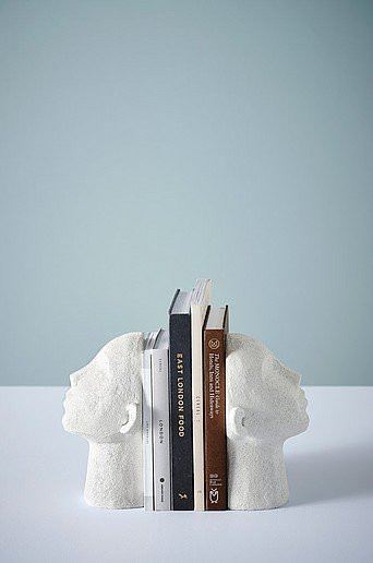Jotex STARGAZING Bücherstütze 2er-Pack in Weiß - Bild 1