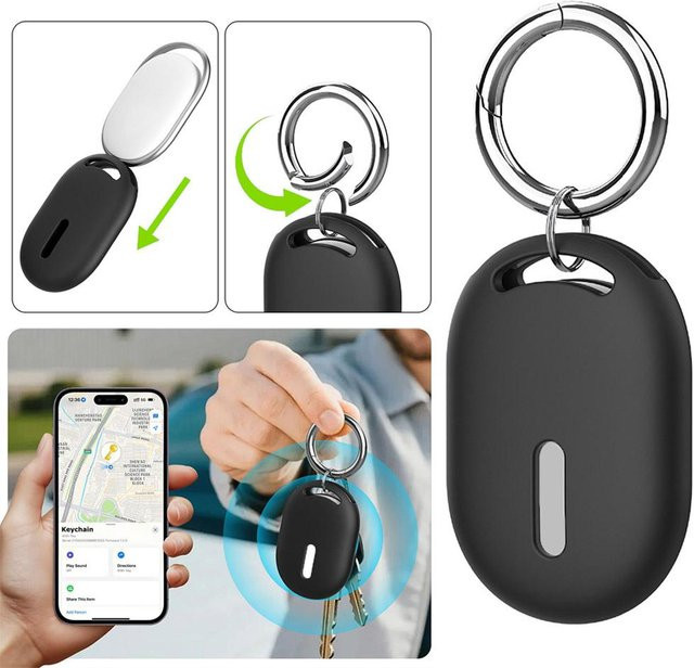 Xiaomi Tag Protector Cover Silikon-Softcase für Locator in Schwarz oder Gelb - Bild 1
