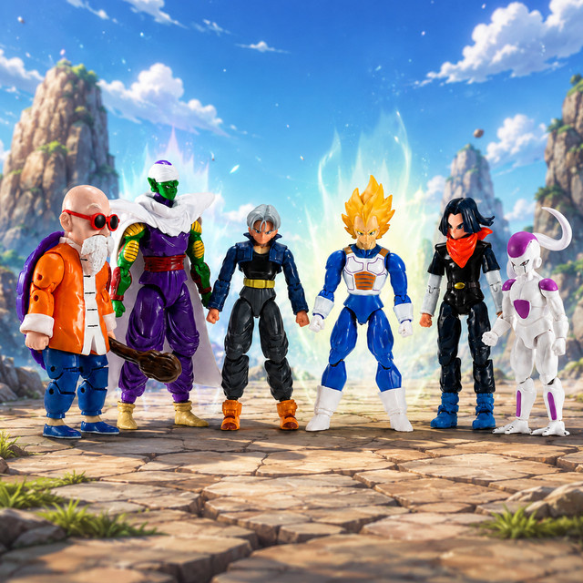 Bandai Dragon Ball, Bewegliche Actionfigur, Anime-Figur - Bild 1