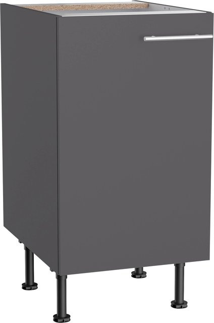 Optifit Küchen-Unterschrank Ingvar420 in Anthrazit Matt, B/T/H: 45 x 58,4 x 87 cm - Bild 1