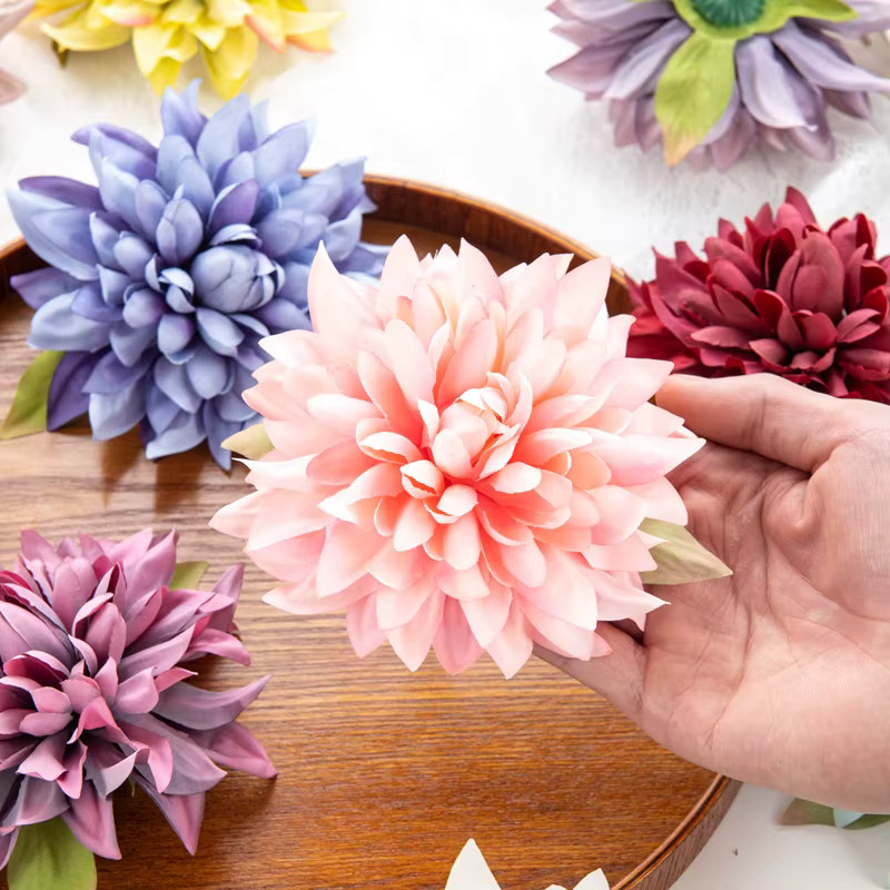 Künstliche Gerbera aus Seide in Multicolour für Hochzeitsstrauß, Party-Dekoration und DIY-Geschenke - Bild 2