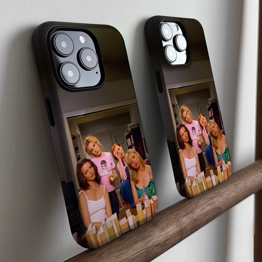 CaseLumi Matte Bumper Schutzhülle mit MagSafe für iPhone 17 16 15 14 13 Pro Max Girl Gang Design in Multicolour - Bild 2