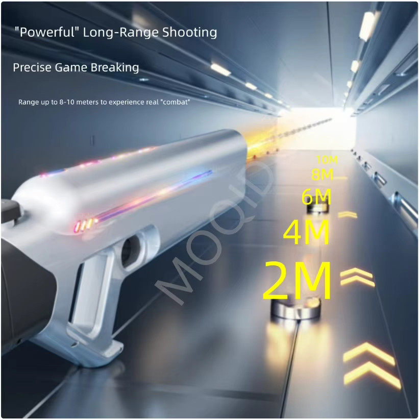 MOQIDODO Elektrische Wasserpistole, mit LED-Beleuchtung - Bild 3