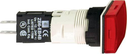 Schneider Electric XB6DV4BB Leuchtmelder in Rot aus Kunststoff - Bild 1