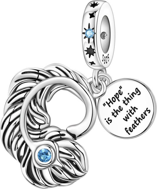 Panpoki Armband Charms, Kupfer, Perle, Zirkonia, Damen - Bild 1
