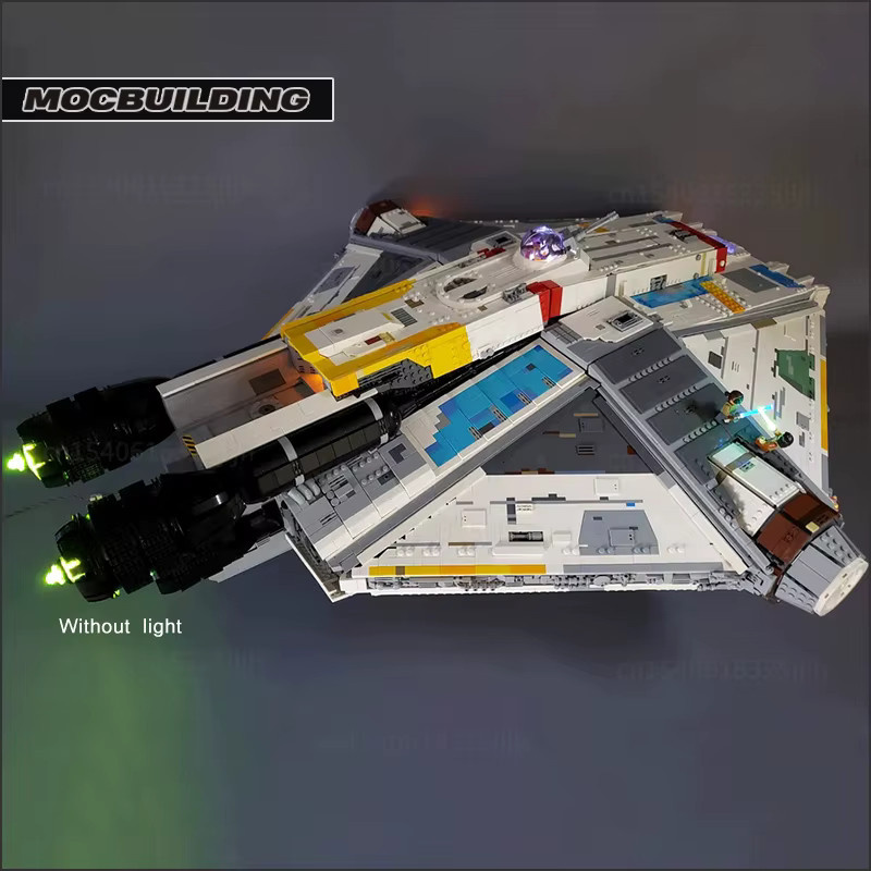 UCS Star Series Ghost Corellian Transport MOC Bausteine Modellbausatz aus Kunststoff für Sammler und Weltraum-Fans - Bild 1