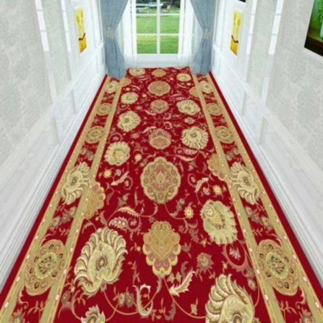 Rutschfester Teppich im nordischen minimalistischen Stil für das Teenagerzimmer, geometrisches Design aus Polyester, rechteckig und waschbar - Bild 1