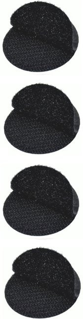 Rico Design Klettpunkte selbstklebend schwarz 16 mm - Bild 2
