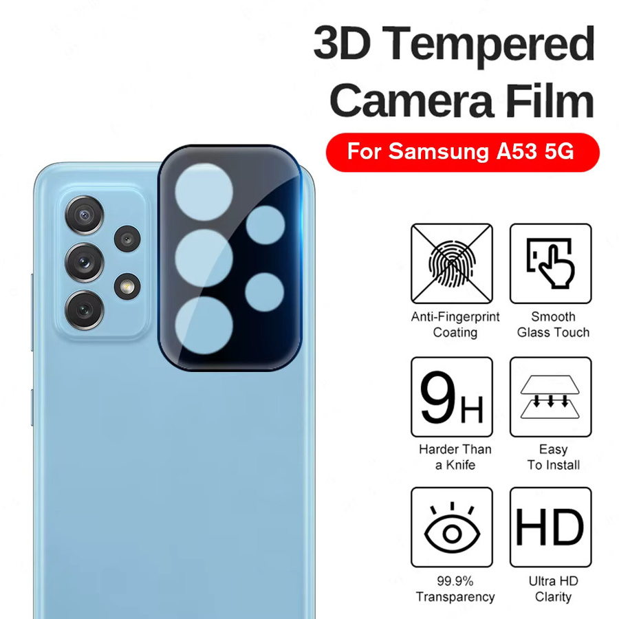 5er Set Kamera Glas Protektoren für Samsung Galaxy A17 5G A16 A13 A12 A05S A03S A07 A06 in Transparent - Bild 4