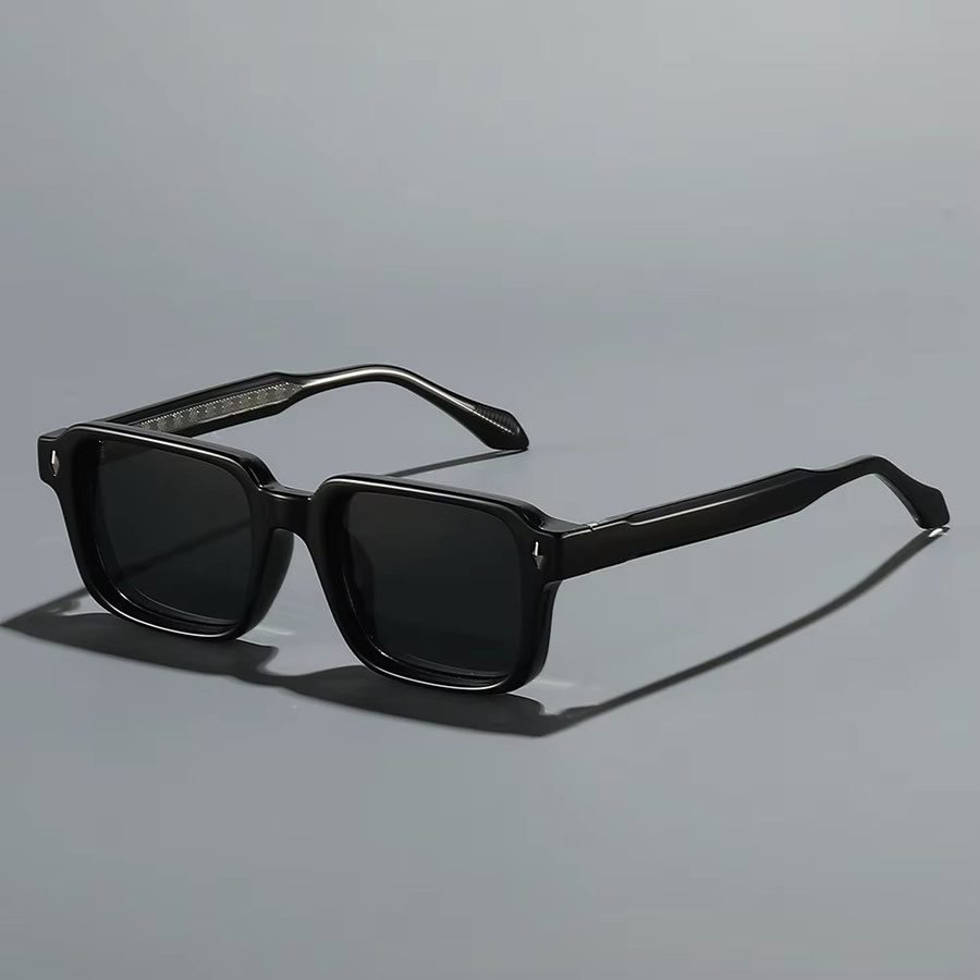 Qualit Rechteckige Sonnenbrille, Metall, Vollrand - Bild 3
