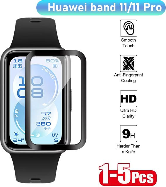 KMAIXA Displayschutzfolie für Huawei Band 11/11 Pro, transparent - Bild 1