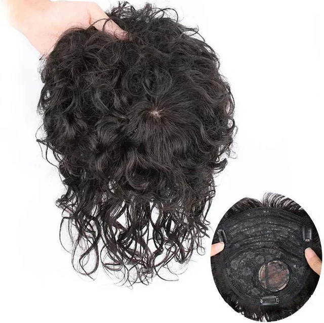 BitLamb Haarteil, lockig, Damen, 10 Zoll - Bild 1
