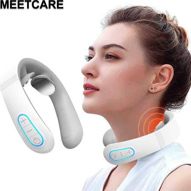MEETCARE Elektrisches Nackenmassagegerät, TENS, Unisex - Bild 1