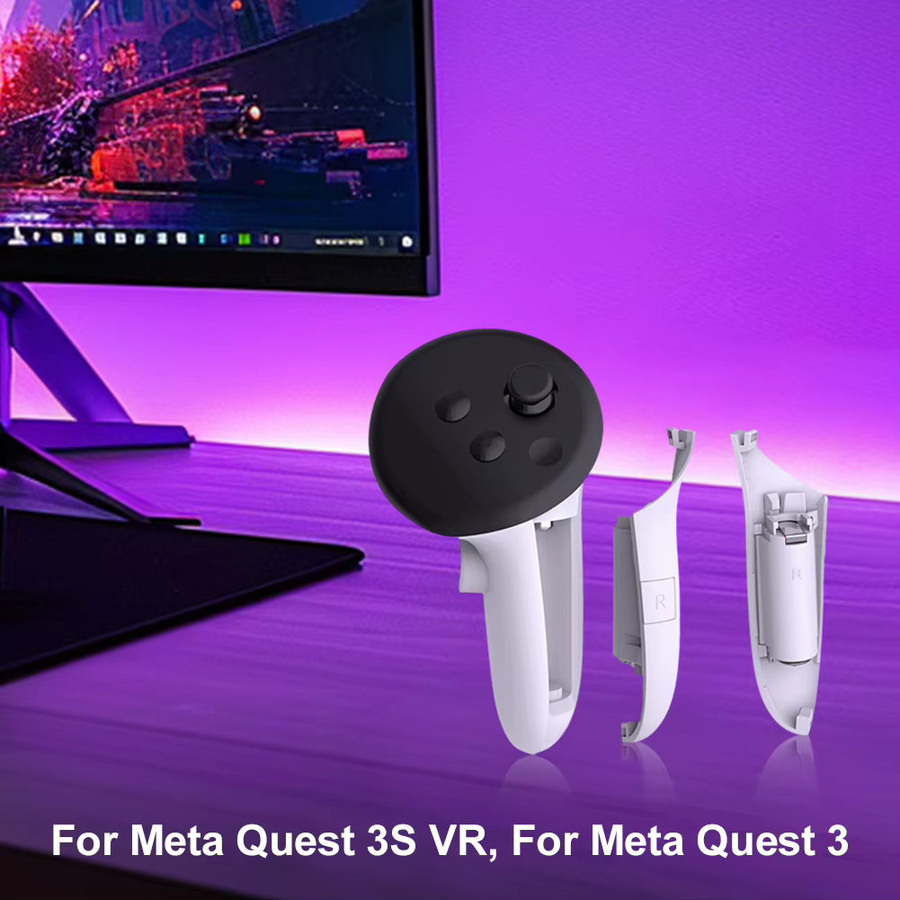 APWIKOGER Wiederaufladbarer VR-Controller Akkupack für Meta Quest 3S und Meta Quest 3, Li-Ion Pack, Weiß - Bild 3