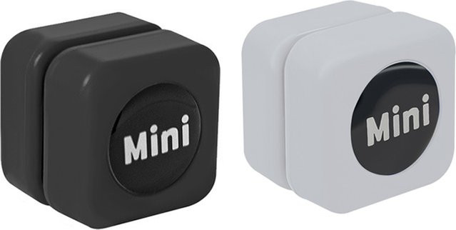 TUNFAN Mini-Aquarium Magnetbürste in Weiß, quadratischer kratzfreier Algenentferner zur Reinigung kleiner Fischbecken - Bild 1