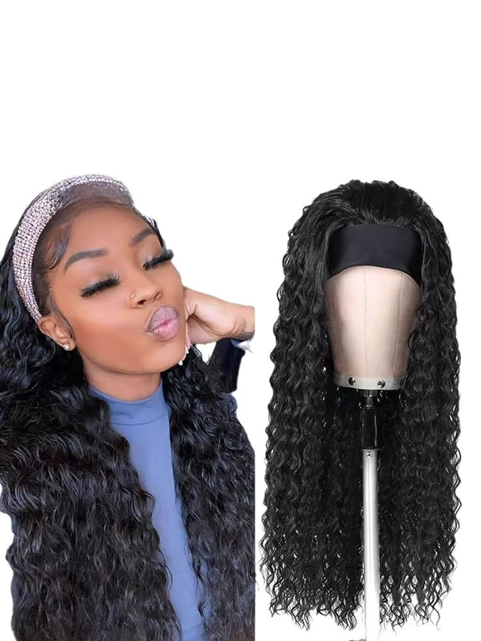 G&T Synthetische Perücke, nasse und gewellte lockige Perücke, 24 Zoll - Bild 6
