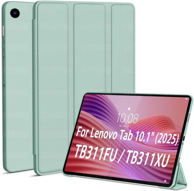 Lenovo Tablet-Schutzhülle für Tab 10.1 TB311FU / TB311XU, faltbar mit Auto-Sleep/Wake-Funktion, Farbe: Grün - Bild 1