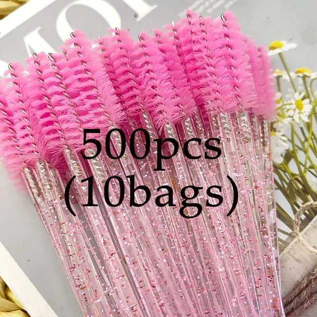 Mollie Lipper Einweg Mascara Zauberstäbe, 500 Stück, Schwarz, Unisex - Bild 1