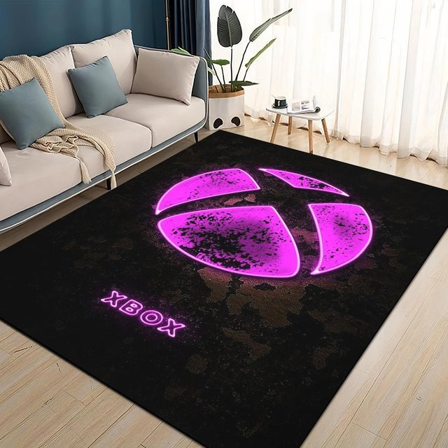 Karpetti Gamer Teppich mit Xbox Logo, Schwarz, B/B: 60 x 40 cm - Bild 1