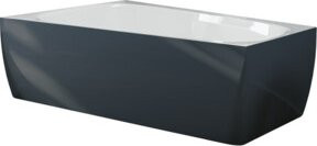 Hoesch Badewanne iSENSI Trapez asymmetrisch links stehend in Weiß B/T: 150 x 100 cm - Bild 1