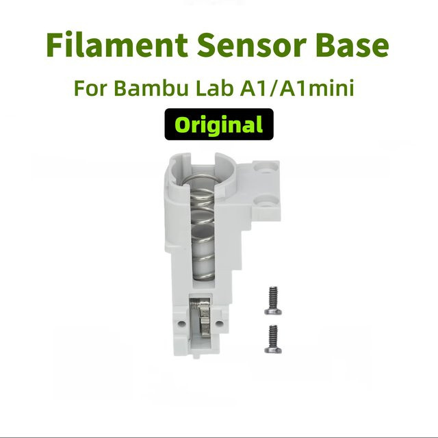 Bambu Lab Filamentsensor-Basis für A1 Serie 3D-Drucker, offizielles Zubehör, Weiß - Bild 1