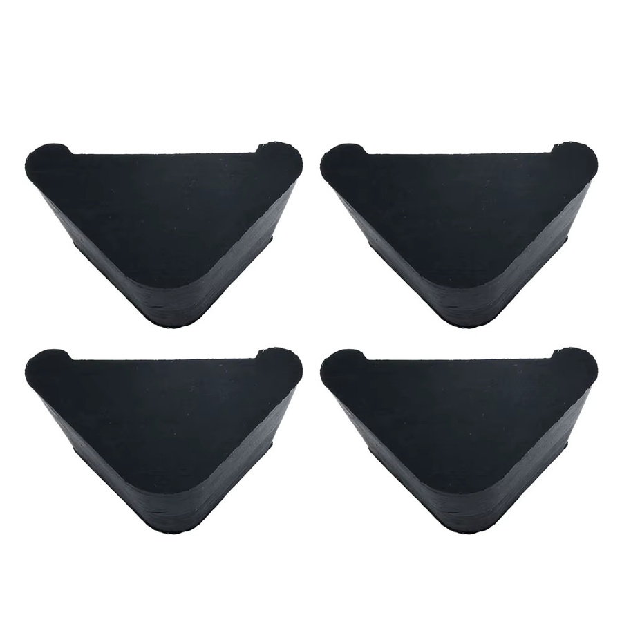 Vibratite Set aus 4 Kunststoff Bockfüßen als Bodenschoner für Stuhlbeine in Schwarz, Modelle WM225 und WM425, Ersatzfüße MM003 - Bild 4