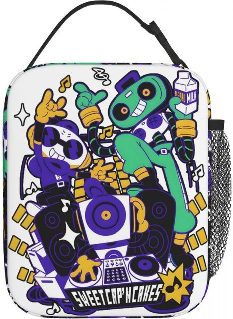 Deltarune Thermische Lunchbox für Kinder, Wasserdichte Kühltasche in Mehrfarbig, Fancy Style Studio - Bild 1