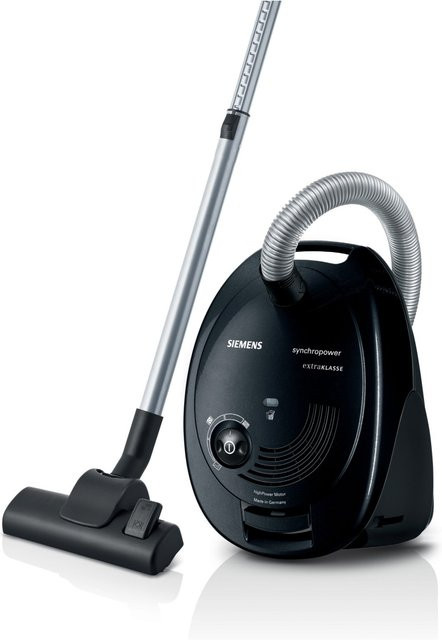 Siemens Bodenstaubsauger VS06M312 in Schwarz - Bild 2