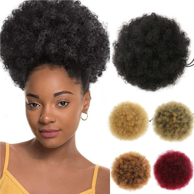 Alana beauty Afro Kinky Curly Synthetische Pferdeschwanzverlängerung, Damen - Bild 1