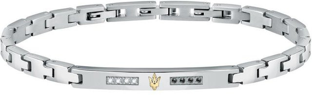 Maserati Jewels Edelstahlarmband, Silber, Herren - Bild 1