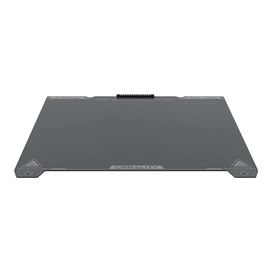 Creality Original PEI-Bauplatte für K1C 3D-Drucker, glatte Oberfläche, Schwarz, B/T: 235 x 235 mm - Bild 3