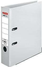 Herlitz maX.file protect Ordner DIN A4 in Weiß mit 80 mm Rückenbreite - Bild 1
