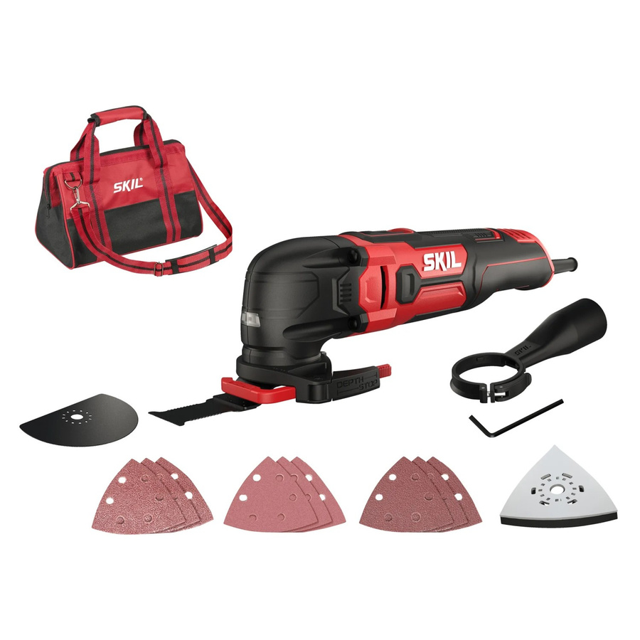 Skil Multifunktionswerkzeug 1491DB in Rot mit 300 W Leistung - Bild 2