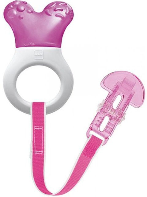 MAM Kühlbeißring Rosa für Babys ab 2 Monaten - Bild 1