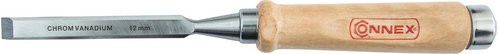 Connex Stechbeitel aus Chrom-Vanadium-Stahl in Silber und Beige, Länge: 29,5 cm, Breite: 1,2 cm - Bild 1