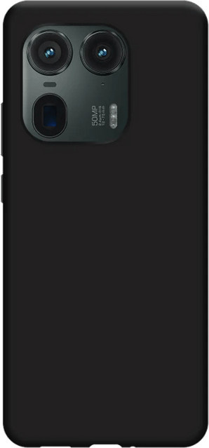 Just in Case Soft Design Backcover für Motorola Edge 50 Ultra in Schwarz - Bild 1