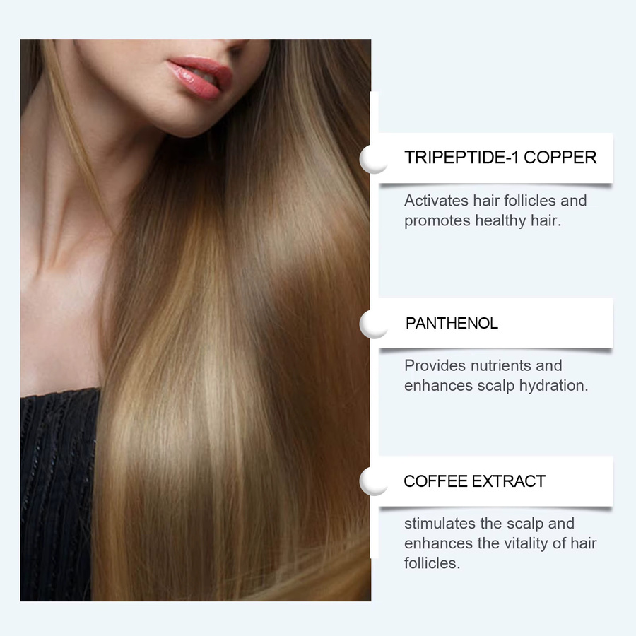HOEGOA Tripeptid-Haarserum, 50 ml, mit Peptide - Bild 3