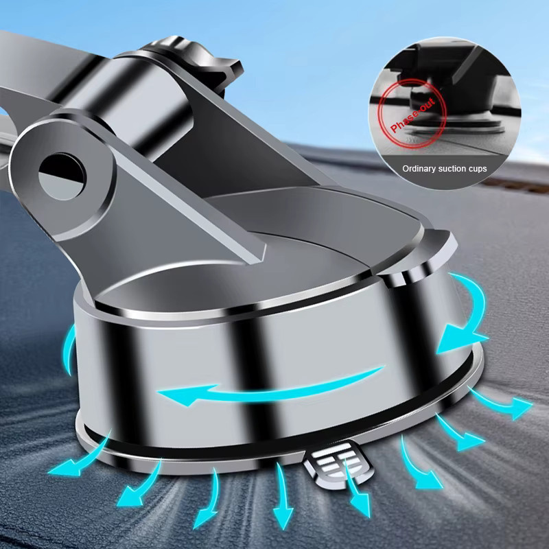 SEAMETAL Auto-Handyhalterung mit Saugnapf für Armaturenbrett, Windschutzscheibe oder Lüftungsschlitz inklusive GPS-Unterstützung für iPhone, Xiaomi und Samsung - Bild 5
