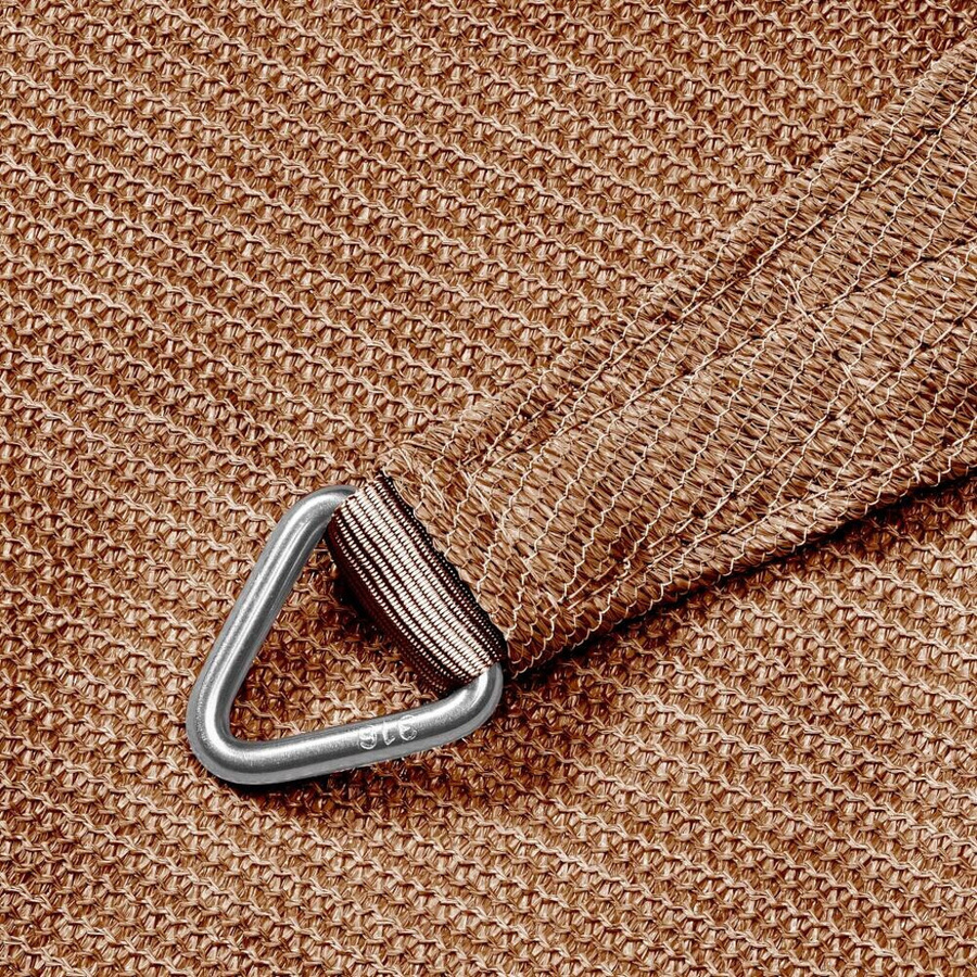 PLATINUM Sonnensegel Coolfit aus Polyethylen in Sand, B: 400 cm, H: 100 cm, L: 400 cm - Bild 2