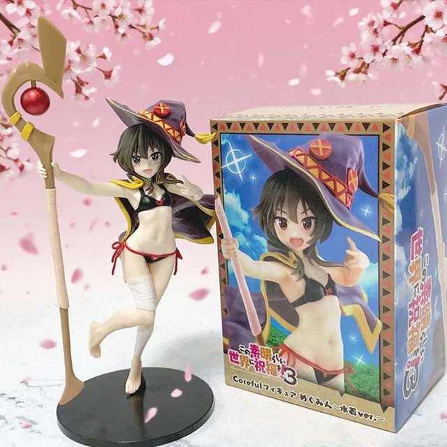 Bandai KonoSuba Megumin der Große Magier Badeanzug, Mädchenfigur, Einzelfigur - Bild 1